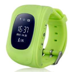 Часы Детские Smart Watch Q50 GPS LCD Зеленые оптом