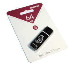 64 GB Smart Buy Glossy Series Black